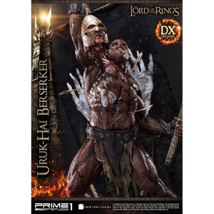 Prime 1 Studio Lord of the Rings 1/4 Scale Premium Masterline Uruk-Hai Berserker Deluxe Version 