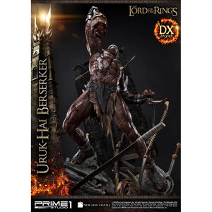 Prime 1 Studio Lord of the Rings 1/4 Scale Premium Masterline Uruk-Hai Berserker Deluxe Version 