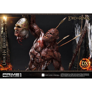 Prime 1 Studio Lord of the Rings 1/4 Scale Premium Masterline Uruk-Hai Berserker Deluxe Version 