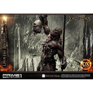 Prime 1 Studio Lord of the Rings 1/4 Scale Premium Masterline Uruk-Hai Berserker Deluxe Version 